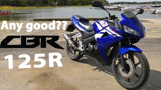 Honda CBR 125R review  ANY GOOD [upl. by Anders761]