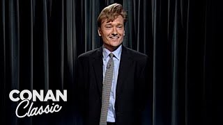 The First Episode Of quotLate Night With Conan OBrienquot  Late Night with Conan O’Brien [upl. by Volding409]