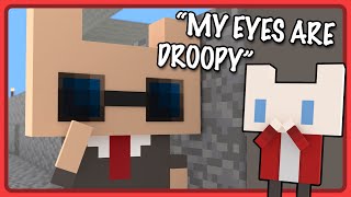 Skizzs Morpheus Glasses  Hermitcraft Animation Ft Gem Grian amp Skizz [upl. by Anelej]