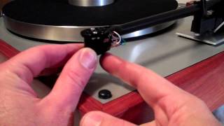 Stylus Guard RemovalInstallation on Ortofon 2M Black Bronze Blue and Red Phono Cartridges [upl. by Eceirtal]