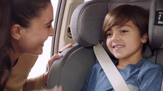 Chicco OneFit AllinOne Car Seat  Securing Child Booster [upl. by Idleman]