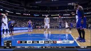 JR Smith Unties Shawn Marions Shoe During Dirk FT [upl. by Halley]