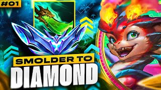 Smolder Unranked to Diamond 1  Smolder ADC Gameplay Guide  Best Smolder Build amp Runes [upl. by Peppi]