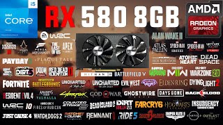 RX 580 8GB Test in 60 Games in 2023 [upl. by Oludoet]