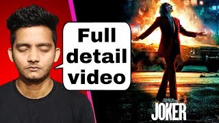 Joker review in detail spoiler talk Great  Joker spoiler talk in Hindi [upl. by Malet632]