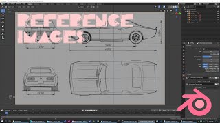 Modelling a Car in Blender  Part 1  Reference Images [upl. by Brooking148]