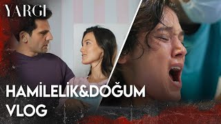 Yargı  HamilelikampDoğum Vlog  quotDoğuracağım diyorumquot [upl. by Einaoj944]