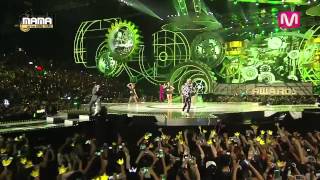 빅뱅Bigbang  FANTASTIC BABY at 2013 MAMA [upl. by Hirza]