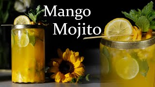 How to make Mango Mojito Mocktail  mango mojito recipe [upl. by Eerej298]