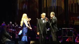 quotAve Mariaquot  Andrea Bocelli with Caroline Campbell violin [upl. by Gladine]