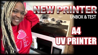 NEW PRINTER WHO DIS  UNBOX PROCOLORED A4 UV PRINTER  TEST amp REVIEW  ACRYLIC amp WOOD [upl. by Amaleta]