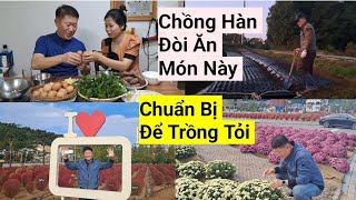 859 Vừa Nghe Tên Món Ăn Của Buổi Chiều Chồng Hàn Đã Lắc Đầu Với Vợ Việt Chuẩn Bị Trồng Tỏi [upl. by Lewin324]