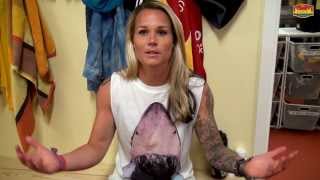 Ashlyn talks about her tattoos [upl. by Evangelin]