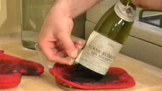 Removing labels from wine bottles [upl. by Silda]