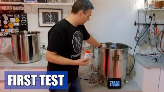 Brewtools B80 Pro  First test and understanding the valves [upl. by Jesus]