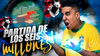 ESTA PARTIDA me dio 6 MILLONES de SUSCRIPTORES épico  FREE FIRE [upl. by Brok]