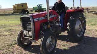 Massey Ferguson 245 Tractor [upl. by Annol526]