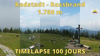 Ski amade  Radstadt  Altenmarkt ⏩ Timelapse 100 jours [upl. by Susanna]