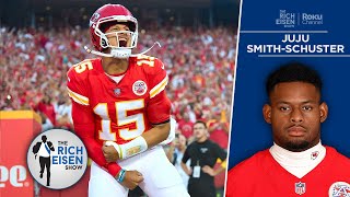 Sooo…How Concerned Is JuJu SmithSchuster about Patrick Mahomes’ Ankle Injury  The Rich Eisen Show [upl. by Giselle768]