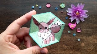 Hattifant  Eevee Evolution Papertoy  Flextangle [upl. by Pasia194]