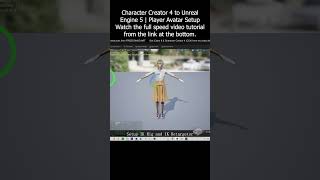 Character Creator 4 to Unreal Engine 5 unrealengine ue5 cc4 charactercreator tutorial 3davatar [upl. by Newnorb646]