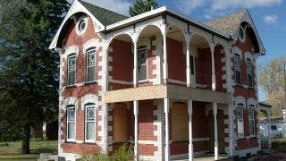 Carberry Gingerbread House Quick Tour Outside and In [upl. by Gurtner974]