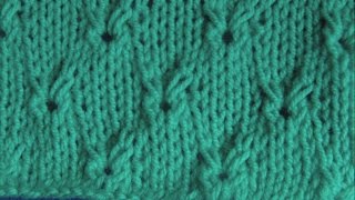 WZORY NA DRUTACHKWIATUSZKI KNITTING STITCH [upl. by Eseuqram]