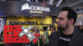 Corsair Booth  PAX East 2016 [upl. by Lati]