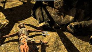 Halted Stream Camp  w Kill the Bandit Leader Quest  Primary Location  Elder Scrolls 5 Skyrim [upl. by Dillon]