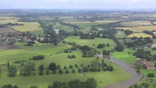 HELICOPTER FLIGHT T19  WELLESBOURNE AIRFIELD [upl. by Meldon]