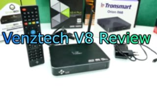 Venztech V8 Android TVBox Review  Amlogic S812  2K 4K Android TV Box  4K [upl. by Euphemiah]