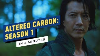 Altered Carbon Season 1 Story Recap in 4 Minutes [upl. by Gaidano376]