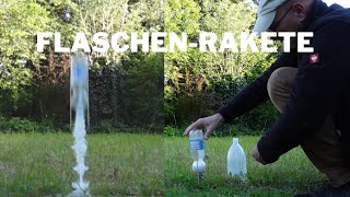 WasserRakete mit CO2  Experiment zum Nachmachen [upl. by Kwasi239]