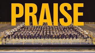 Marching band performs Praise by Elevation Worship [upl. by Ban]