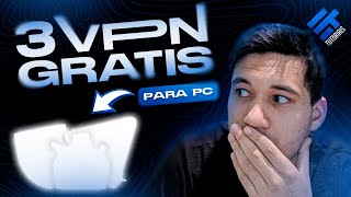 3 Melhores VPN GRÁTIS PARA PC 2024 Sem Pirataria [upl. by Zetes]