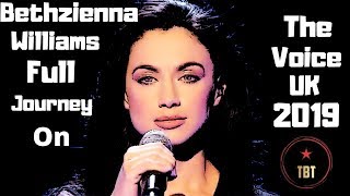 Bethzienna Williams Full Journey on The Voice UK 2019 [upl. by Naujak]