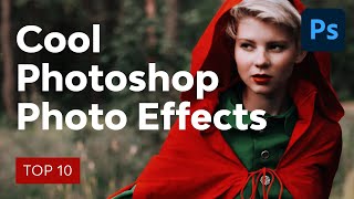 10 Cool Photoshop Effects to Add Style amp Wow [upl. by Eelnayr839]