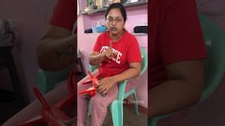 Wheel chair la tha poven pola 🙃  shorts couple couplegoals jomasjourney [upl. by Cynera]