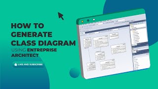 How to generate class diagram from code source JAVA C C  using Entreprise architect [upl. by Aiva15]