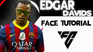 EAFC 25 How To Create EDGAR DAVIDS Face Advanced Sculpt Tutorial [upl. by Cristian840]