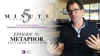 5 Minute Therapy Tips  Episode 16 Metaphor  Salvador Minuchin [upl. by Ydospahr]