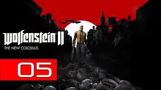 Wolfenstein II The New Colossus PC Walkthrough 05 Rescue Grace [upl. by Yanrahc397]