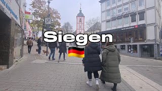 Siegen Germany 🇩🇪 Walking Tour November 2024 [upl. by Tufts]