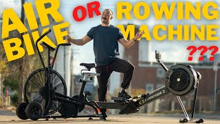 Air Bike or Rowing Machine Best Home Gym Conditioning Tool [upl. by Joseph]