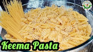 How To Make Saucy Keema Pasta Recipe  Minced Meat Cheese Pasta Recipe  RYK [upl. by Ettenirt56]