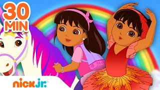 Las aventuras más mágicas de Dora y sus amigos 🌈  Recopilación de 30 minutos  Nick Jr en Español [upl. by Howarth821]