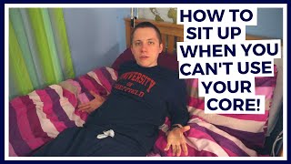 Bed Mobility for PARAPLEGICS and QUADRIPLEGICS  How to SIT UP and MOVE AROUND without CORE [upl. by Sasha842]