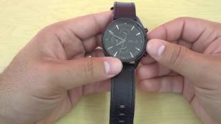 How To Change The Time On An Analog WatchTutorial [upl. by Bedad]