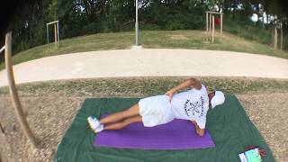 Gainage planche latérale dynamique  Side plank [upl. by Atener]