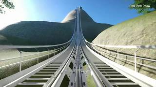 Planet Coaster XForce RollerCoaster [upl. by Stark]